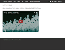 Tablet Screenshot of mortonvalence.com